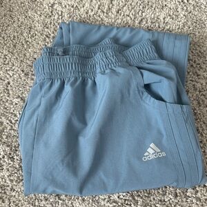 Adidas Kids Light Blue Joggers